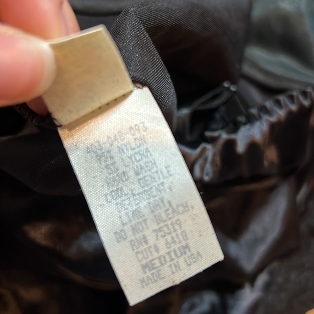 Vintage Victorias‎ Secret Slip dress black medium - Picture 9 of 9